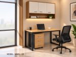 Workstation WS 14 Modern Office Single Person - Image 3