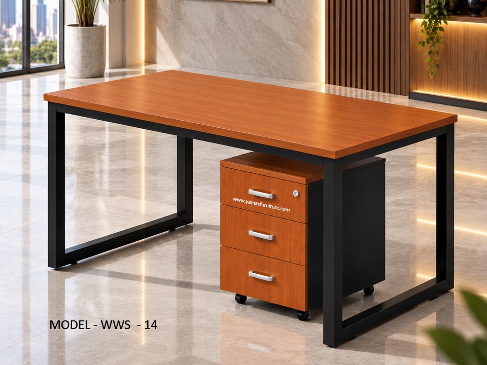14 main Workstation WS 14 Modern Office Single Person - Image 1