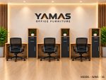 Workstation WS 16 Modular with Storage Cabinets For 3 persons