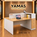 Workstation WS 19 Two person with Integrated Storage