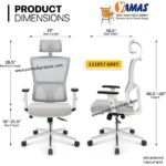 Executive Chairs 121057 Grey