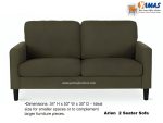Office Sofa Arien 2 Seater D