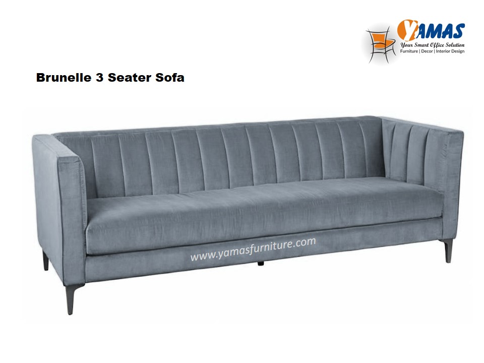 Office Sofa Brunelle 3 Seater A