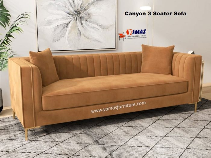 Office Sofa Canyon 3 Seater Sofa D