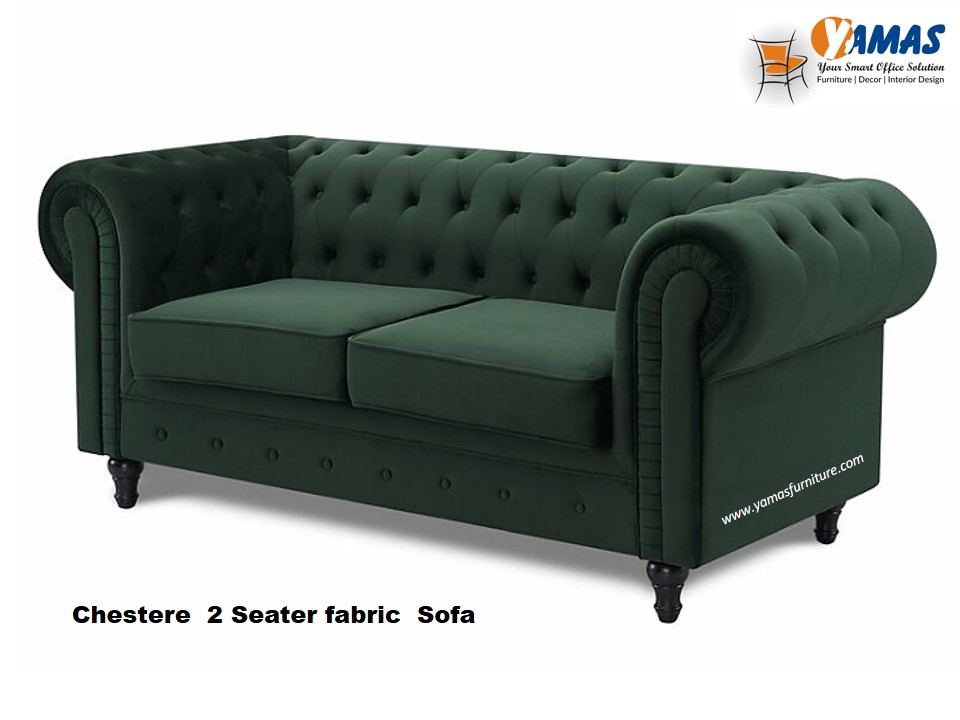 Office Sofa Chestere 2 Seater Fabric A