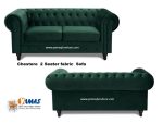 Office Sofa Chestere 2 Seater Fabric C