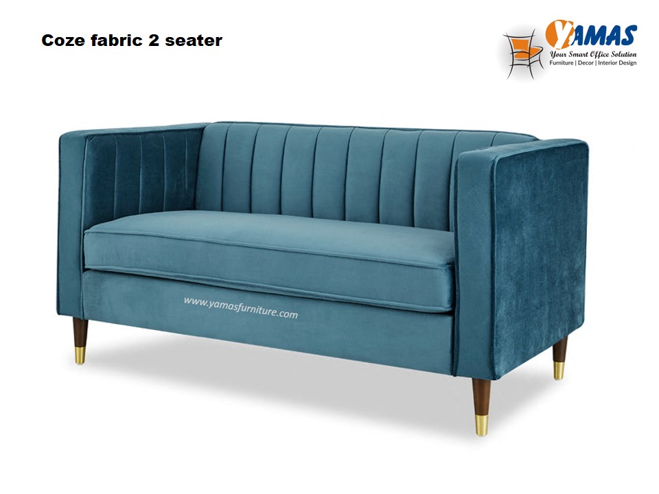 Office Sofa Coze Fabric 2 Seater A