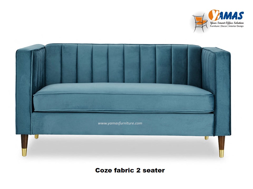 Office Sofa Coze Fabric 2 Seater B