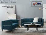 Office Sofa Coze Fabric 2 Seater E