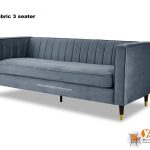 Office Sofa Coze Fabric 3 Seater A