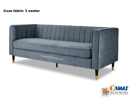 Office Sofa Coze Fabric 3 Seater A