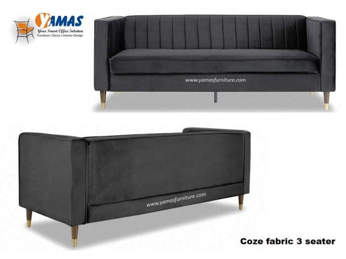 Office Sofa Coze Fabric 3 Seater C
