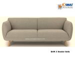 Office Sofa Drift 3 Seater B