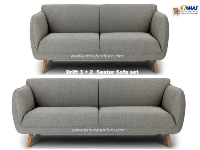 Office Sofa Drift 3 Seater C