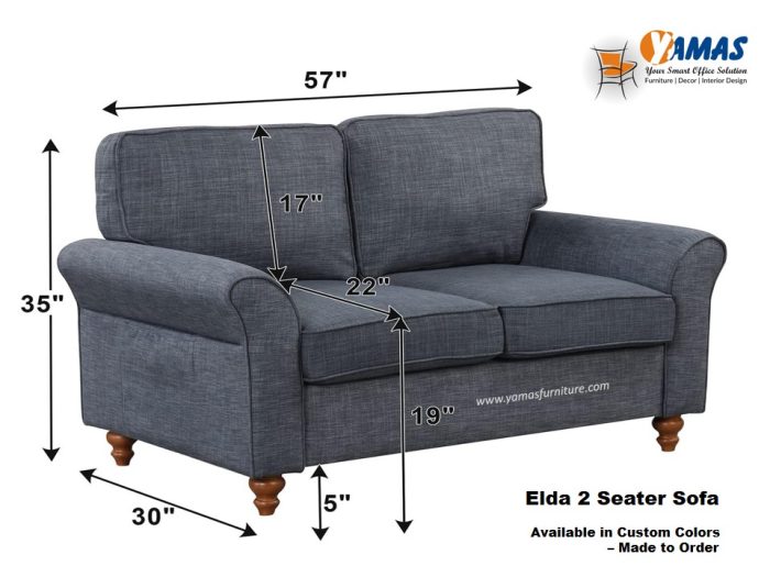 Office Sofa Elda 2 Seater E