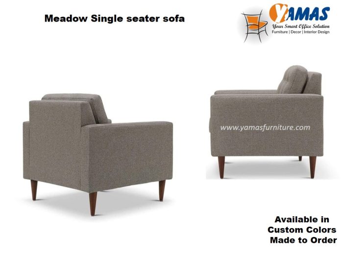 Office Sofa Meadow 1 Seater C