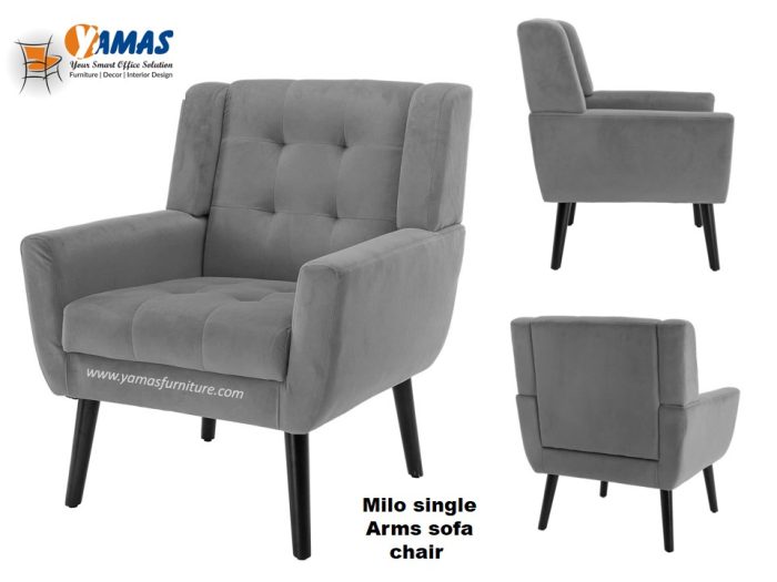 Office Sofa Milo 1 Arms D