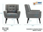 Office Sofa Milo 1 Arms E