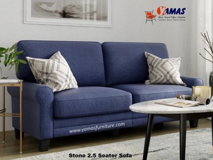 Office Sofa Stone 2.5 Seater B