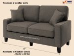 Office Sofa Tuscano 2 Seater C