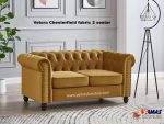 Office Sofa Velora Chesterfield Fabric 2 Seater B