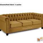 Office Sofa Velora Chesterfield Fabric 3 Seater A