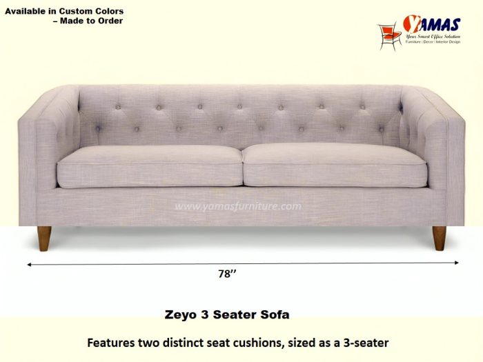 Office Sofa Zeyo 3 Seater D