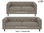 Zeyo 3 Seater Office Sofa - Image 5