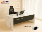 Office Table ET -14 Modern L-Shaped Desk - Image 2