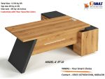 Office Table ET-22 (Tapered Modern Manager Table) - Image 3