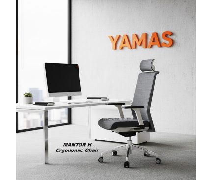 Mantor H GY Revolving chair black