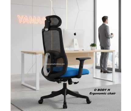 O BODY H BLUE Revolving chair