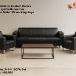 Office Sofa Set N RIVANO (4 Seater)