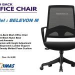 BELEVON M BK COMPUTER CHAIR