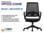 BELEVON M BK Staff Chairs (3)