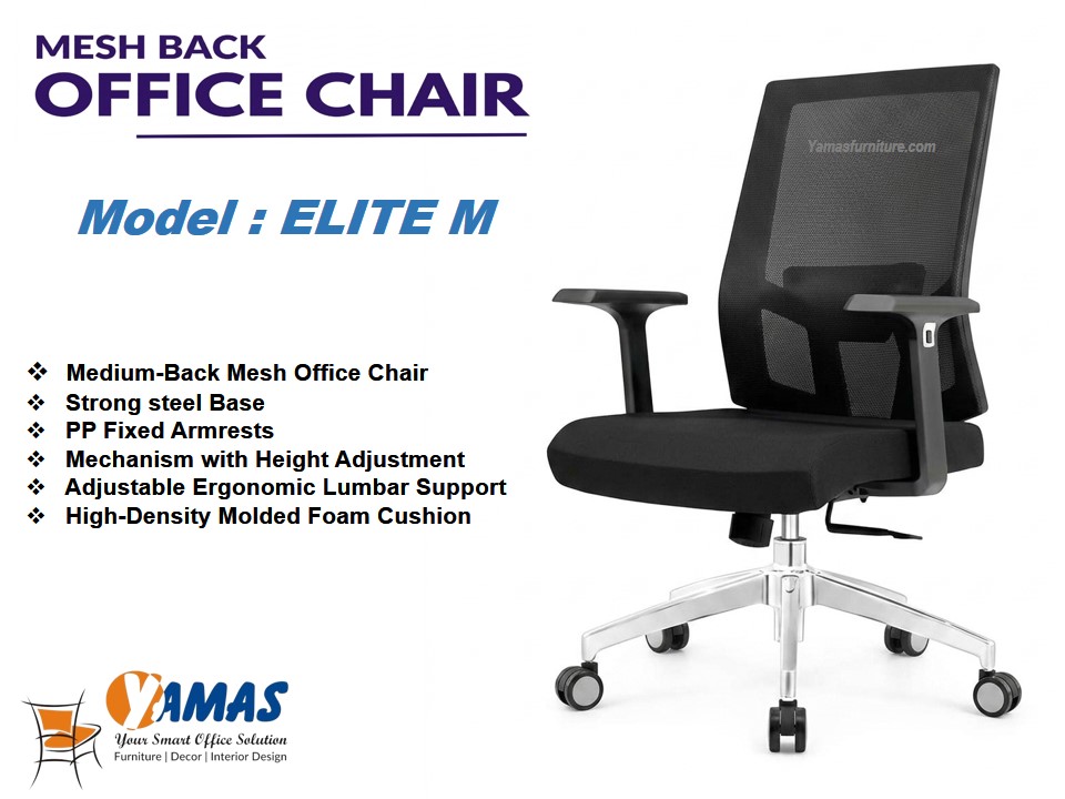 ELITE M BK Staff Chairs (2)