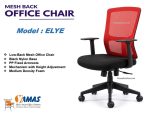 ELYE RED Staff Chairs (2)