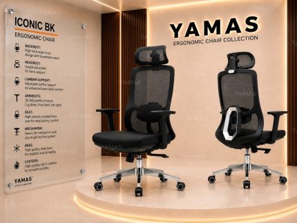Executive Chair ICONIC BK Ergonomic Chair