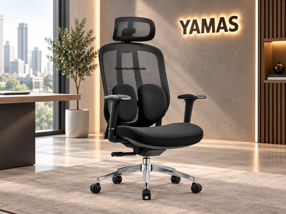 Executive Chair LUMBRA FLEX BK Ergonomic Chair (2)