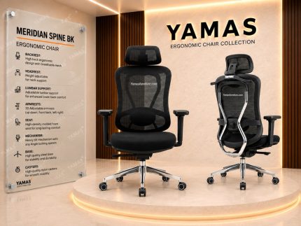 Executive Chair MERIDIAN SPINE BK Ergonomic Chair