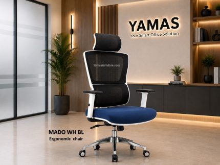 Executive Chair MODO WH RED Ergonomic Chair (4)