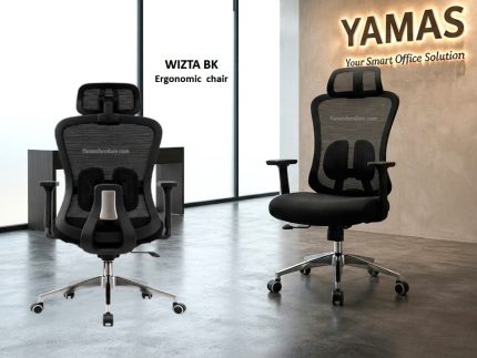 Executive Chairs WIZTA BK Ergonomic Chair (2)