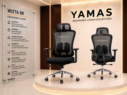 Executive Chairs WIZTA BK Ergonomic Chair
