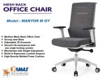 MANTOR M GY Staff Chairs (2)