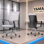 MAVORE BK GY Staff Chairs