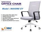 MAVORE BK GY Staff Chairs (2)