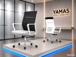 MAVORE WH GY Staff Chairs