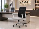 MAVORE WH GY Staff Chairs (3)